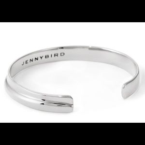 Jenny Bird Ora Cuff, Silver